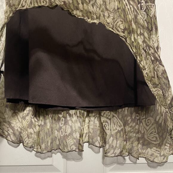 Vintage Jonathan Martin Midi Skirt Whimsygoth Y2K Fairy‎ Feminine Grunge - Picture 3 of 5